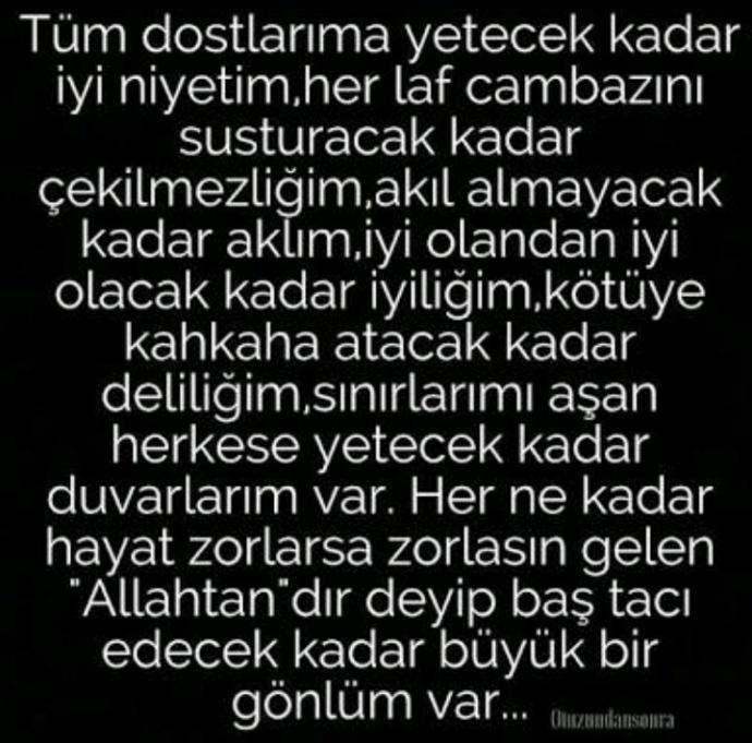 Sahip olduğumuz en değerli şeyleri yazalım mı?