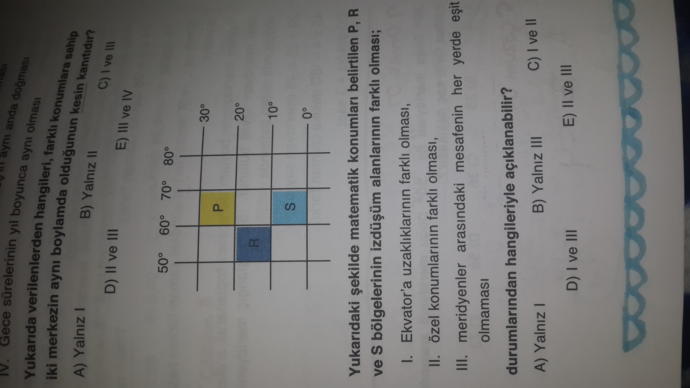 COGRAFYADAN ANLAYANLAR BU SORU TIPLERINI NASIL ÇÖZÜYORSUNUZ KAFAYI YICEM ARTIK?