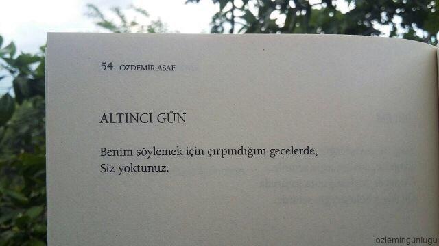 Geceye dair güzel ve anlamlı sözler biriktiren var mı içinde?