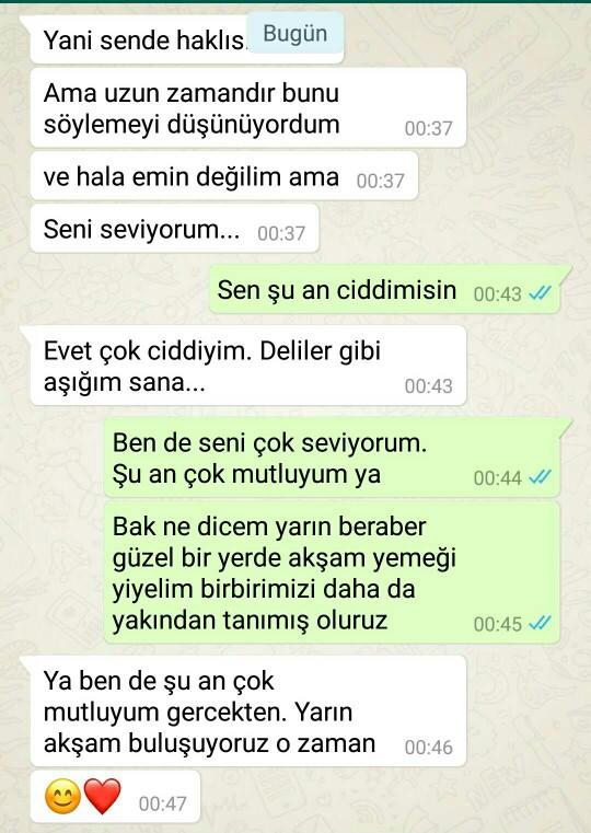 SEVDİĞİMLE KAVUŞTUK NASIL SİZCE?