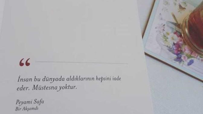 Insan bu dunyada aldiklarinin hepsini iade eder mi?