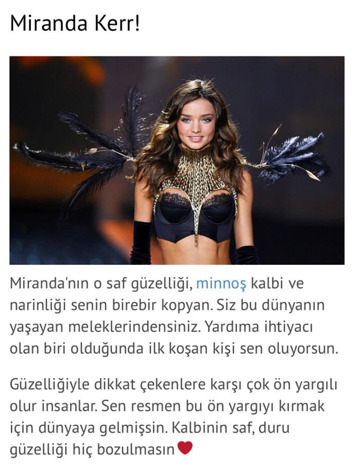 Günadyınnn :) Kızlar, Hangi Victoria's Secret Mankenisin?