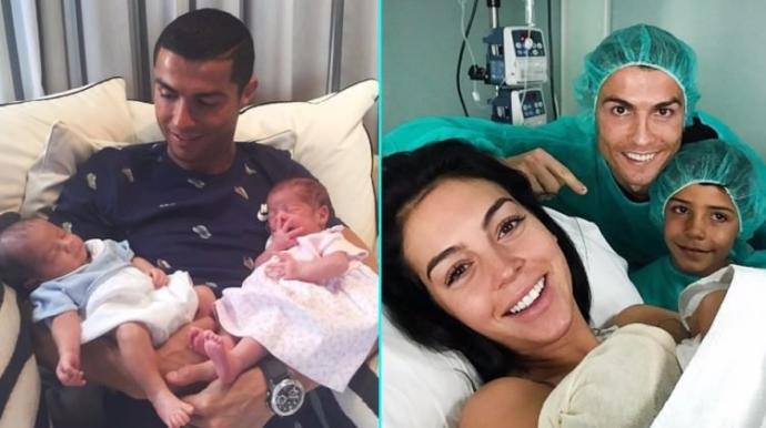 Ronaldo 6 ayda 3. Kez baba oldu!Siz kac cocuk dusunuyorsunuz?