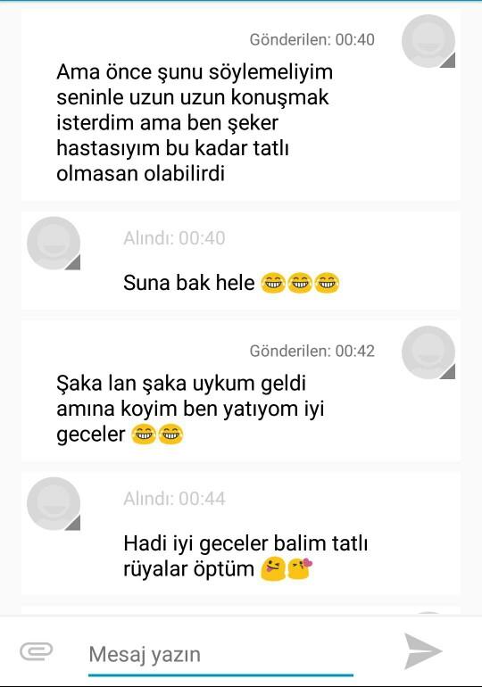 Sevgiliniz size böyle dese??