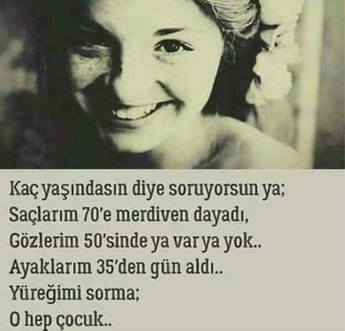 Yaşınız kaç? Peki , yüreğiniz kaç yaşında?
