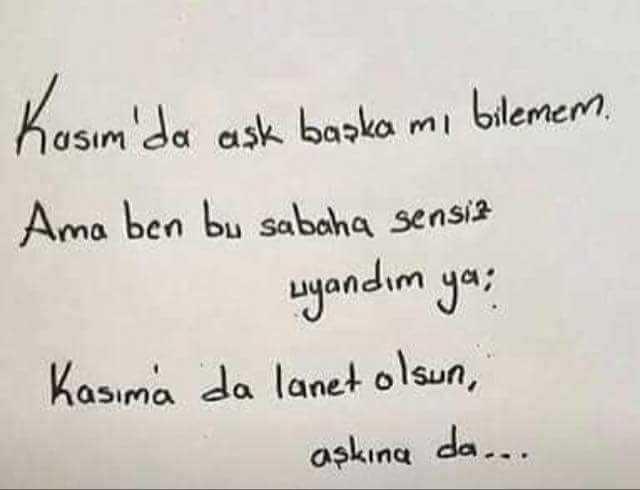 "Birlikte olmayı hak etmeyen milyonlarca insan yan yanayken, ben neden hala senden ayrı nefes alıyorum?"dediğiniz oldu mu?