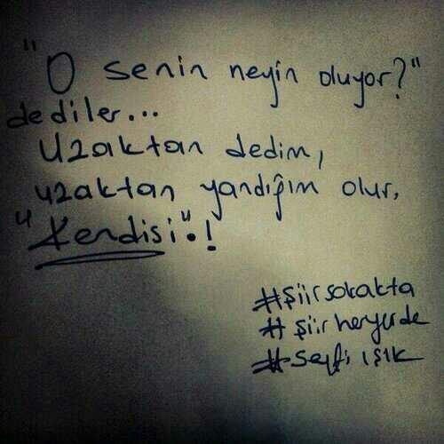 Aşk hayatınızı tek bir görselle anlatır mısınız?