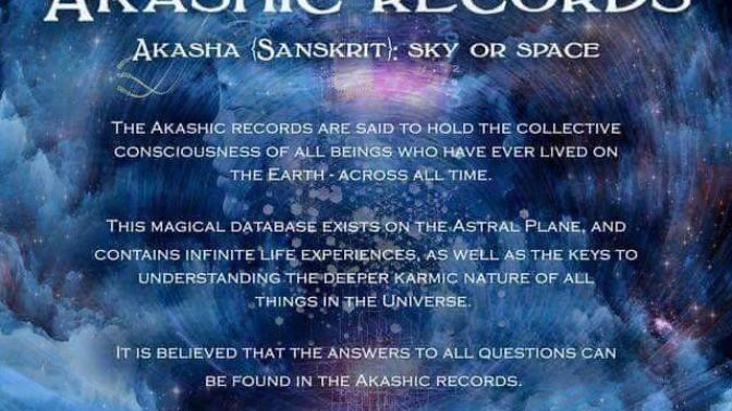 Akashic records ( Akaşa kayıtları ) nedir nerdedir ve bu konuda fikirleriniz nedir?