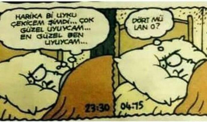 Kaç dakika içerisinde uykuya dalarsınız?