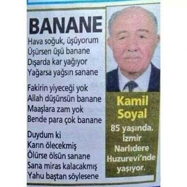 Bir siir gordum cok etkilendim siz de okumak ister misiniz?
