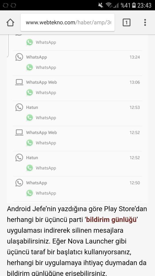 Whatsapp gönderilen mesajı geri alma özeliğini beğendiniz mi?