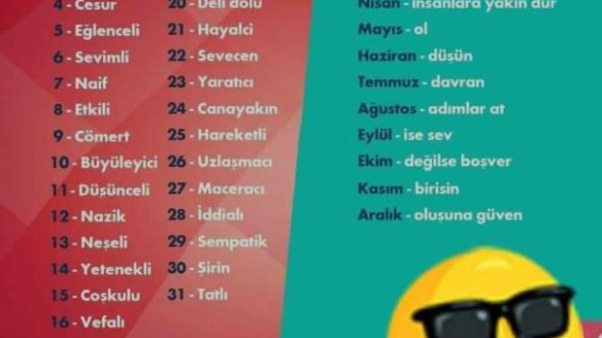 Doğum günü ve aylara göre siz hangisisiniz?