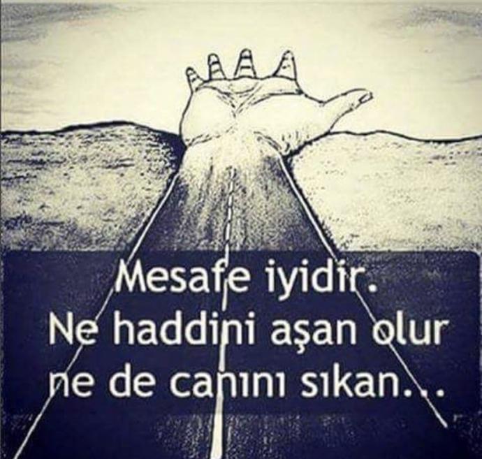 Insanlarla araniza nekadar mesafe koyarsiniz?