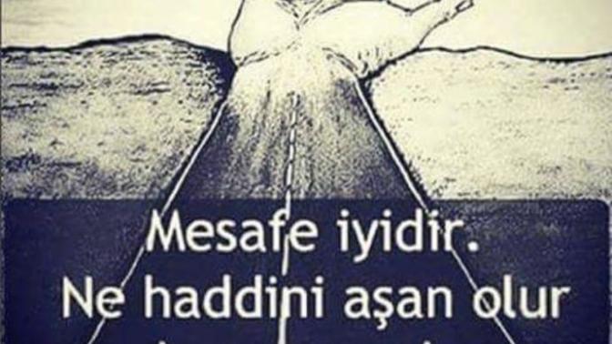 Insanlarla araniza nekadar mesafe koyarsiniz?