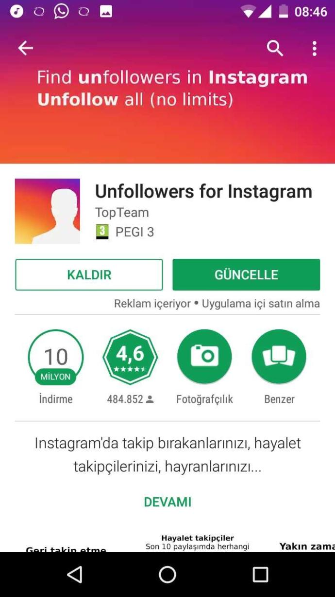 Instagram unfollow programları güvenli mi?