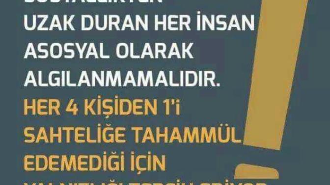 Asosyal misin yoksa sadece samimiyetsiz insanlardan kendini soyutlayan birisi mi?