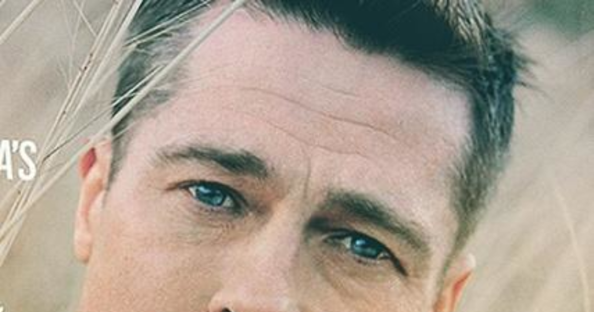 Brad pitt�in son hali. Sizce yaşlılık boy gostermeye başlamışmı