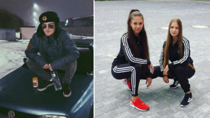 Rusların serserileri bile yakışıklı/güzel. Birde bizim türklere kürtlere bak aradaki fark kac derece?