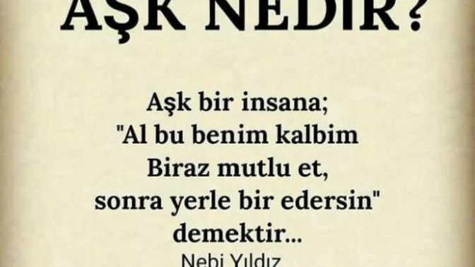 Sizce Aşk Nedir?