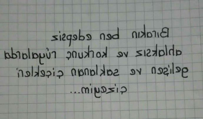 Okuyabilenler yoruma yazabilir mi??