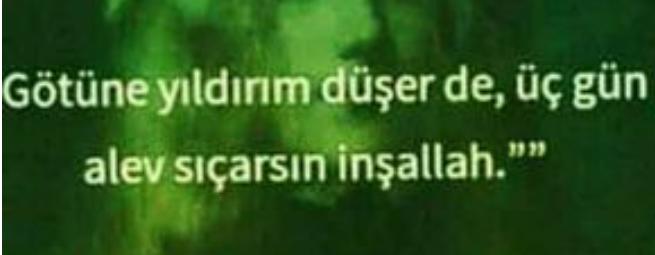 Sevmediğiniz insanlar için ürettiğiniz özlü sözler var mı?