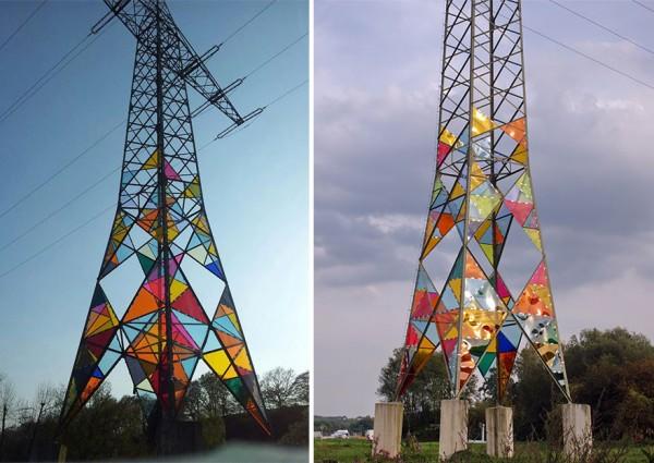 Elektrik direklerine farklı bir misyon katan bu çalışma sizce çok güzel olmamış mı?