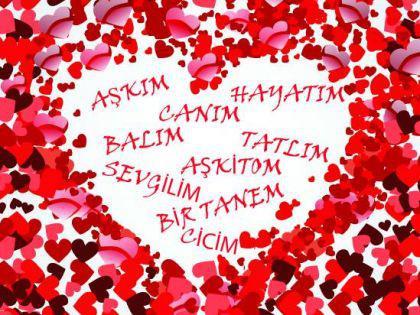 Türkiye'nin en çok kullanılan aşk sözcükleri belirlendi. Siz sevgilinize/eşinize nasıl hitap ediyorsunuz?