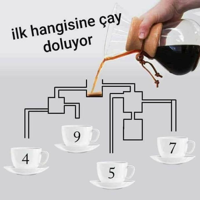 İlk önce hangisine çay dolar 🧐🙄?