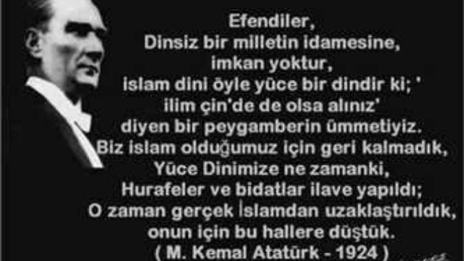 Neden Ataturku seven birine 'putperest-dinsiz', Muslumanligi savunan birine 'arablasmis-yobaz' gozuyle bakilyo?