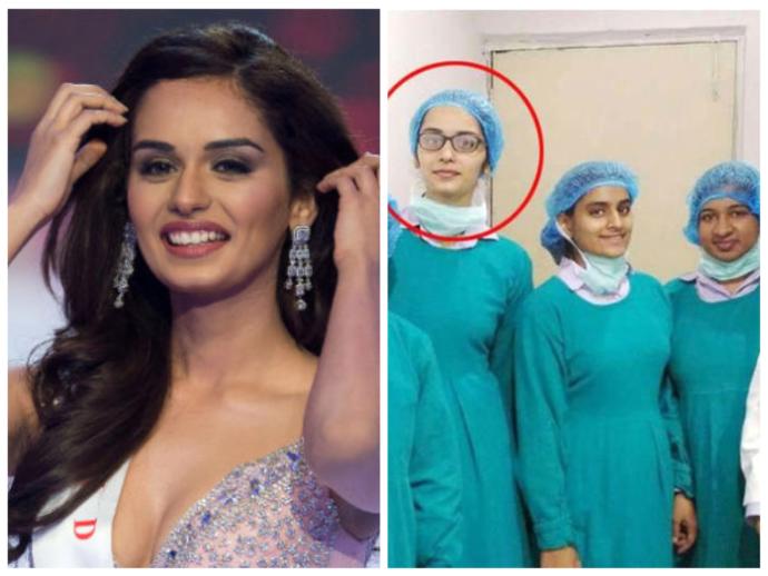 Dünya güzeli seçilen hintli modelin doğal halini gören "Tacını alın" diyor! Sizce doğal hali tacı iade ettirecek kadar vahim mi?