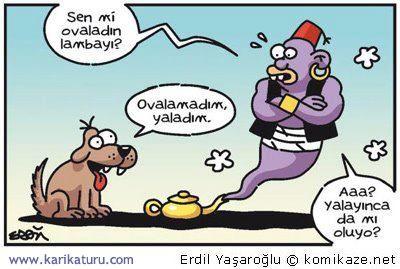 3 Dilek hakkınız olsa nasıl bir lamba ve cin isterdiniz?