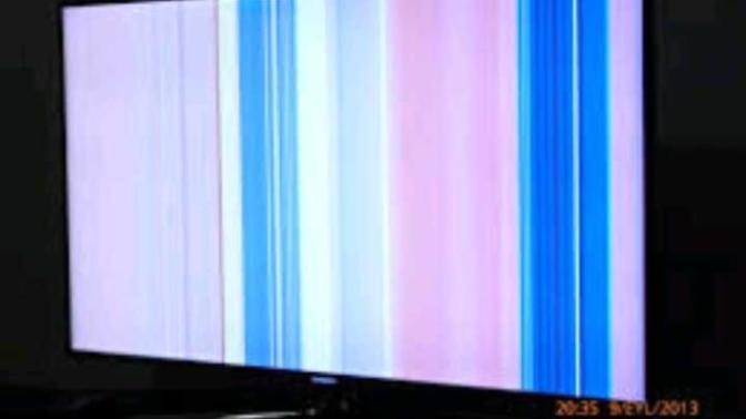 Tv de dikey çizgi sorunu?
