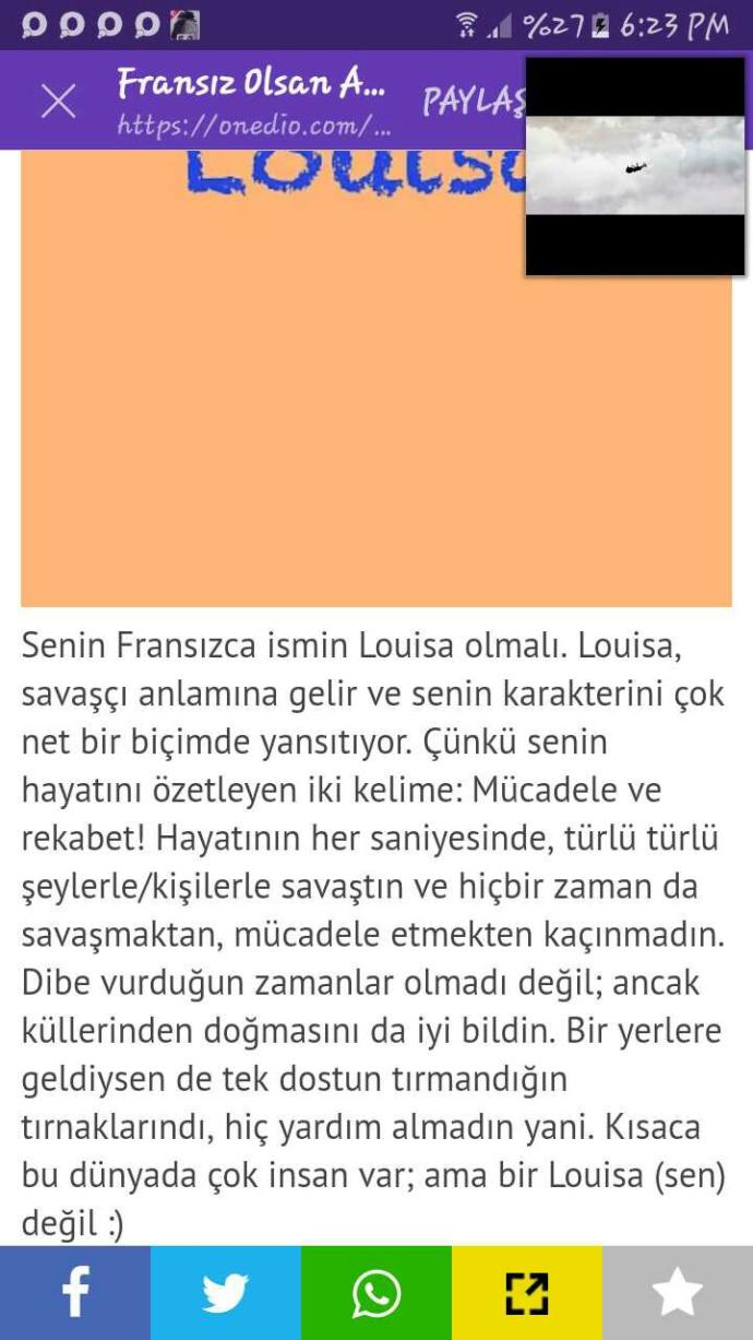 Fransız Olsan Adın Ne Olurdu?