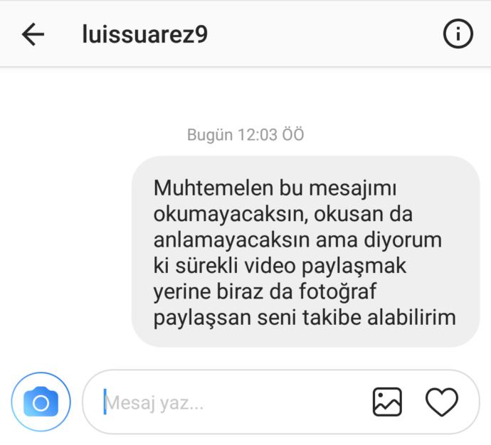 Luis Suarez bu tavsiyemi dikkate alır mı?