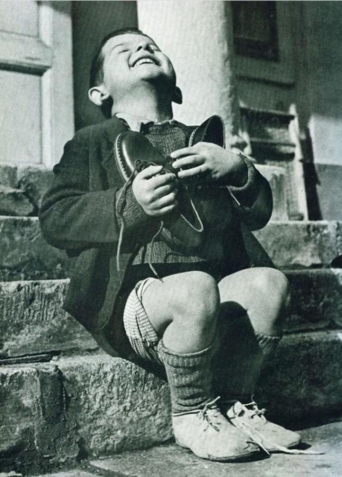 Siz hiç bu çocuk kadar sevindiniz mi?