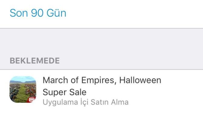 App store satin alinan uygulama ici ürün faturalandirma hakkinda bilgisi olan varmi?