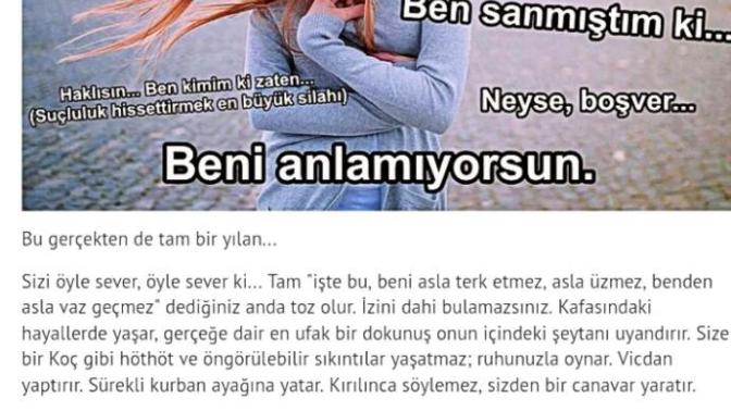 Balık burcu kadınları için melek yüzlü şeytan yazmışlar doğru mu :D?