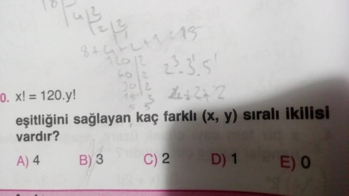 Şu matematik sorularını çözebilir misiniz?