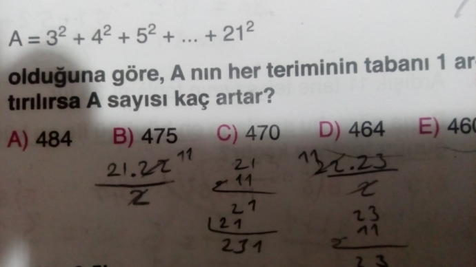 Şu matematik sorularını çözebilir misiniz?
