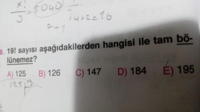 Şu matematik sorularını çözebilir misiniz?