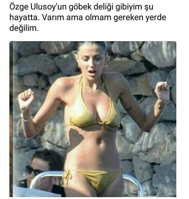 Özge Ulusoy’un göbek deliğini gördünüz mü ?