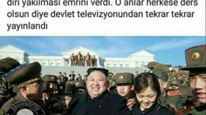 Kuzey Kore Lideri Kim Jong Un, "18 yaşındaki kıza tecavüz eden 3 kişiyi diri diri yaktırdı" bu kararı sizce doğru mu?
