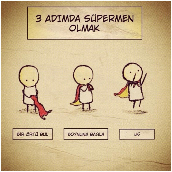 "İnsan olmak yetmez, yetmiyor zaten, Süpermen olmak lazım bazen... " Demiş MFÖ. Sahiden Süperman mi olmak gerek bazen ?