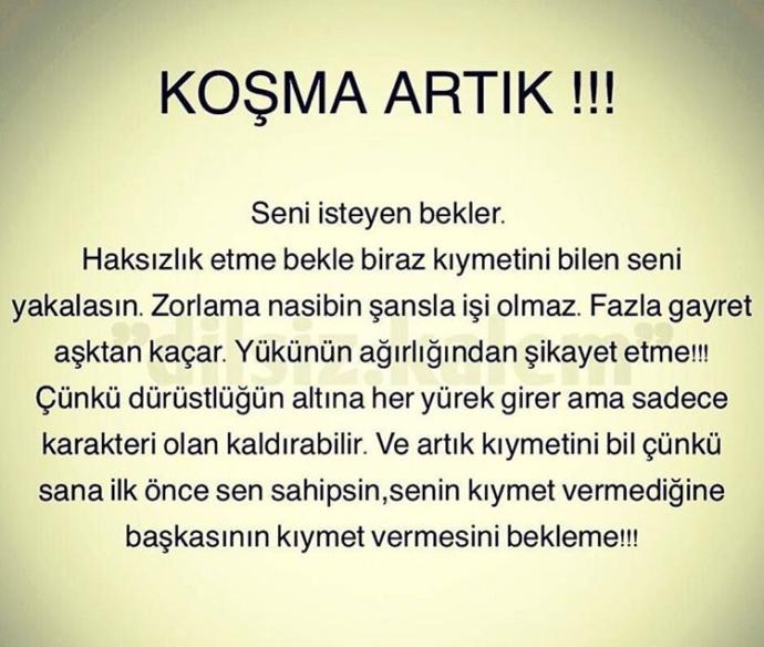 Kendinizi bulduğunuz sözler??