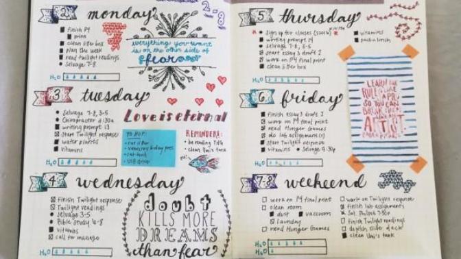 Bullet journal için aşağıdakilerden hangi yazı tipini öğreneyim?