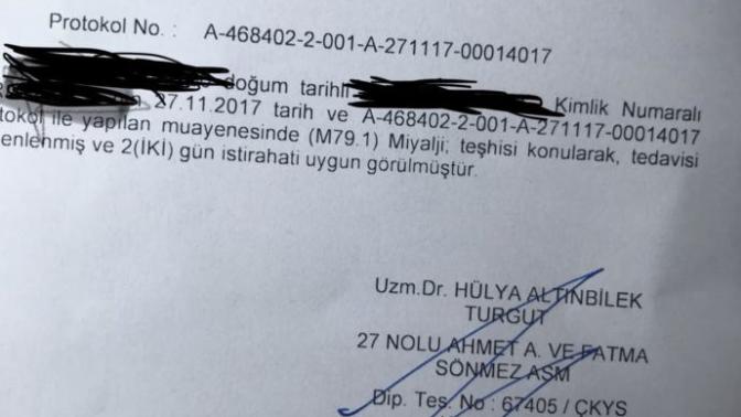 Vize sınavına giremeyeceğim bu rapor geçerli olur mu sizce?