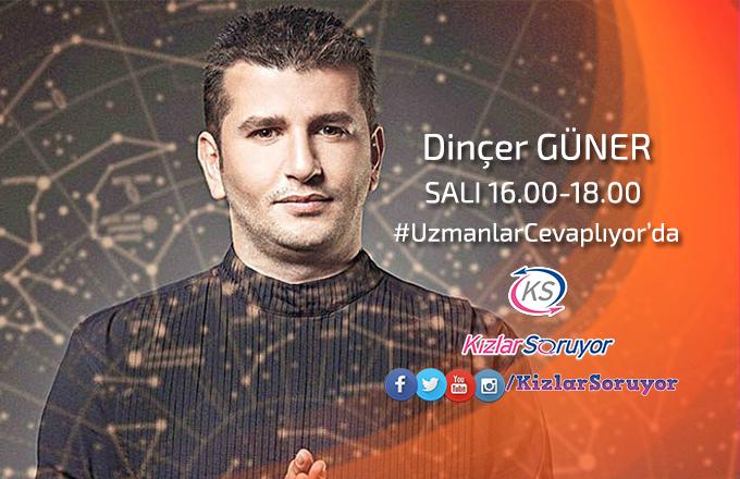 Ben Dinçer Güner KizlarSoruyor #uzmanlarcevapliyor etkinliğinde astroloji alanında sorularınızı cevaplayabilir miyim?
