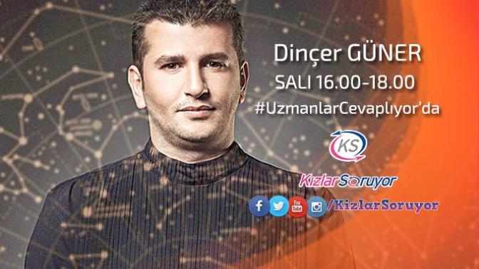 Ben Dinçer Güner KizlarSoruyor #uzmanlarcevapliyor etkinliğinde astroloji alanında sorularınızı cevaplayabilir miyim?