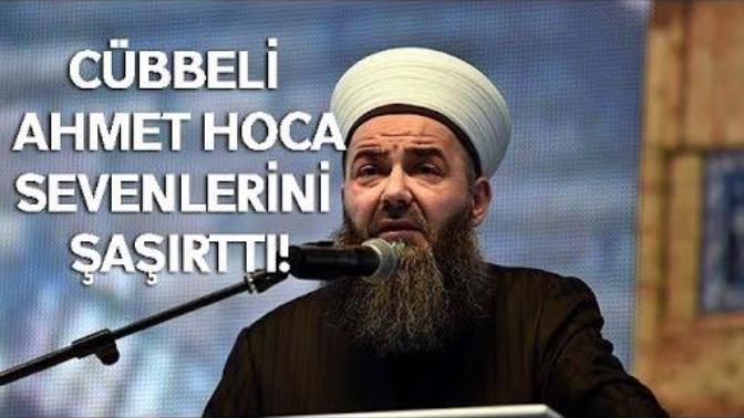 Cübelli ahmet hoca ben cennetliğim dedi?