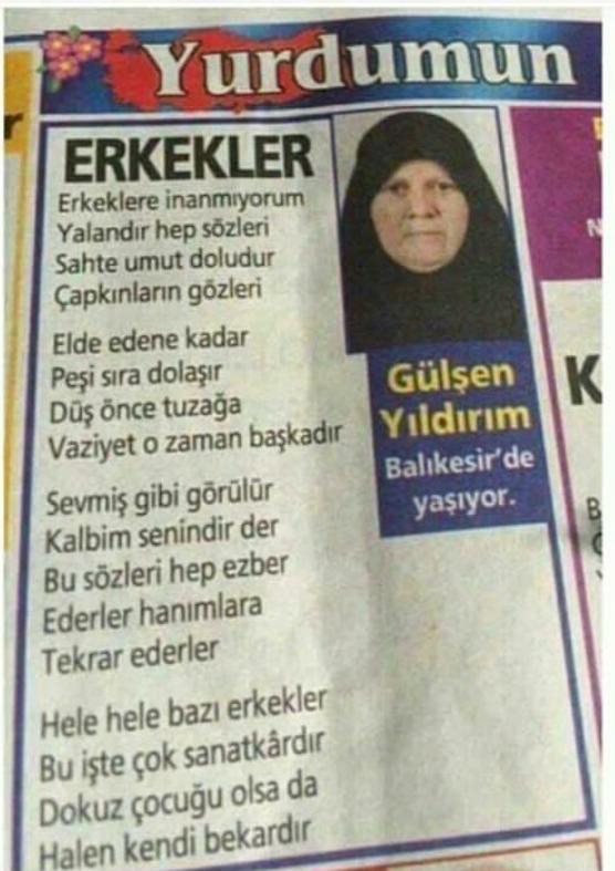 En sevdiğiniz şair ve şiiri hangisi?